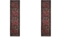 Safavieh Vintage Hamadan Red and Multi 2'2" x 12' Runner Area Rug